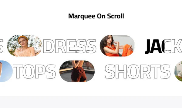 Marquee On Scroll