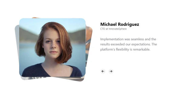 Animated Testimonials