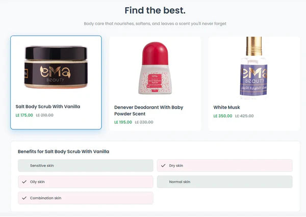 Product Benefits