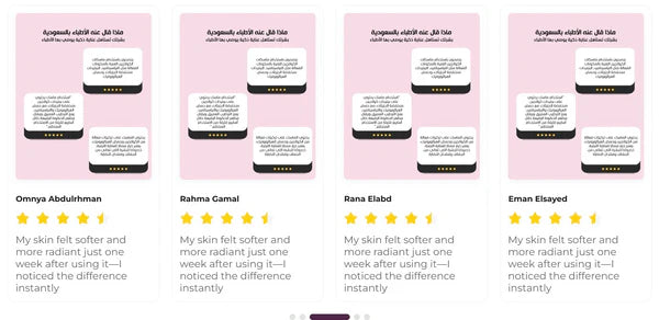 Reviews Cards Section