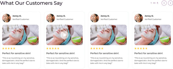 Section Customer Reviews